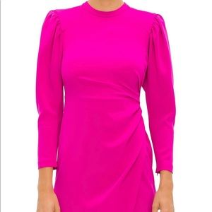 Gorgeous designer hot pink dress